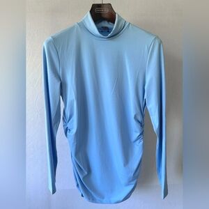Boston Proper Light Blue Long Sleeve Top